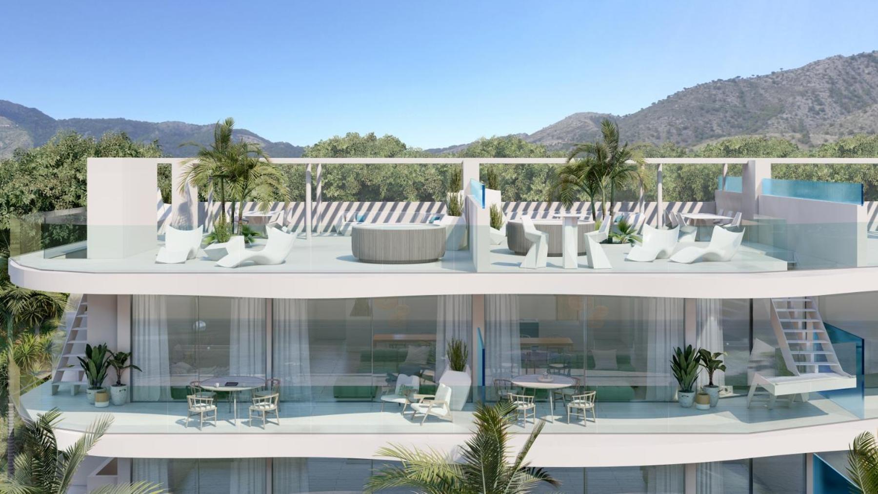 Panoramic Seaview Penthouse The Wave Huoneisto *